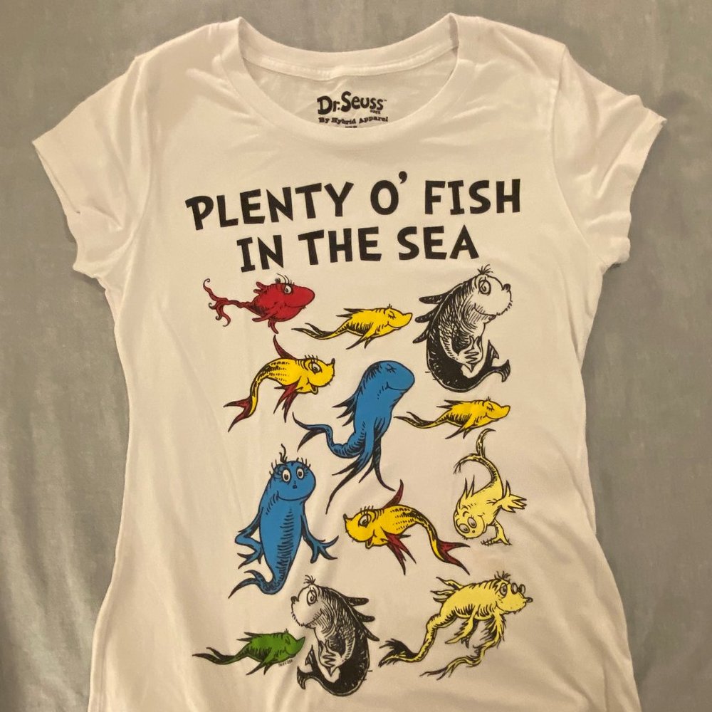 Dr. Suess fish tshirt